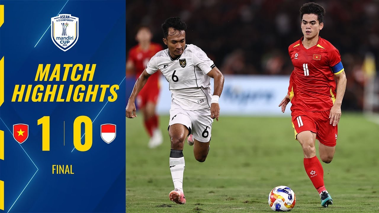 #ไฮไลท์ฟุตบอล [ เวียดนาม(ยู23) 1 - 0 อินโดนีเซีย(ยู23) ] ชิงแชมป์อาเซียน รุ่นอายุไม่เกิน 23ปี (นัดชิงชนะเลิศ) 2025/30.7.68